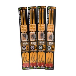 FOX Curve Short RIG Előkötött Bojlis Végszerelék 2db/csomag