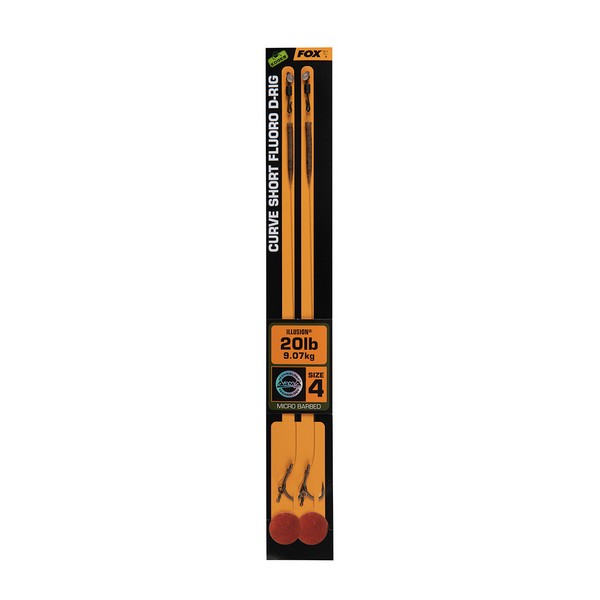 FOX Edges™ Curve Short Flouro D-rigs
