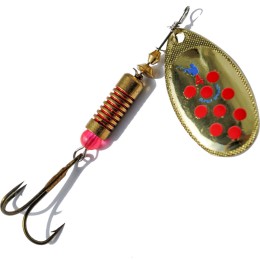 Frenetic Körforgó Villantó 5topa13 Arany/piros Pöttyös