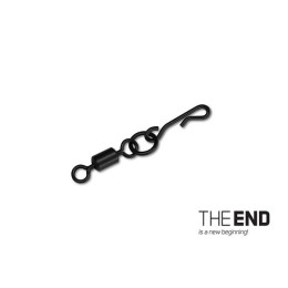 Delphin THE END Q-cast forgókapocs Q alakú karikával 10db