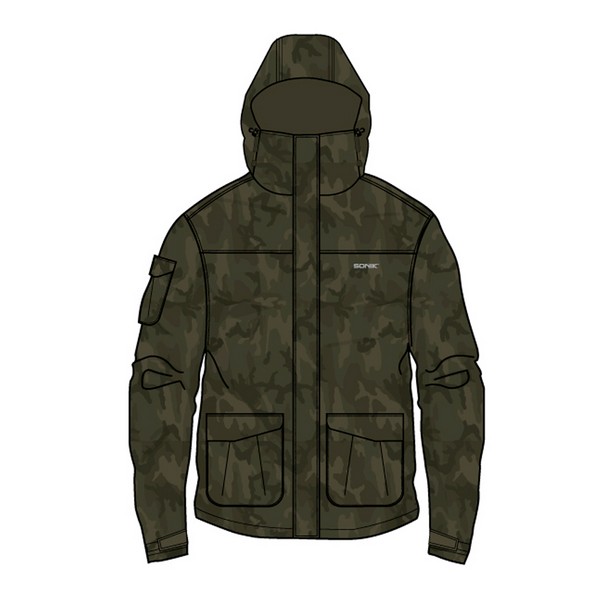 Sonik Lightweight Camo Kabát