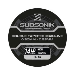 Subsonik Double Tapered Main Line Clear (3x330) Felvastagodó Főzsinór