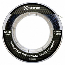 Sonik Subsonik Invisicam Snag Leader Előtét Zsinór 100m