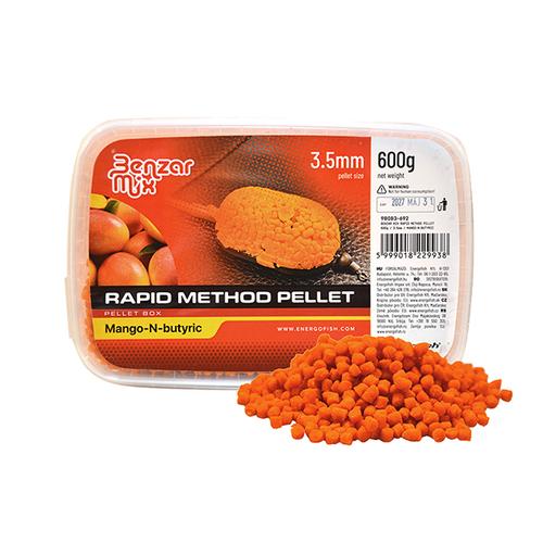 BENZAR RAPID METHOD PELLET MANGÓ&VAJSAV 1,5MM 600GR