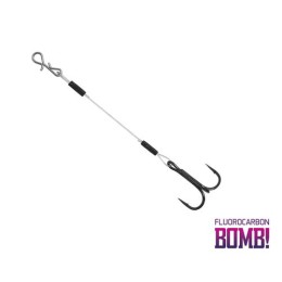 BOMB! Twisto RIGS Fluorocarbon / 3db - #6/ 10cm