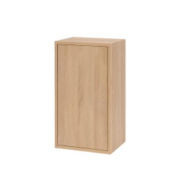 Boxie 1 ajtós fali szekrény 80x40x37 cm sonoma tölgy