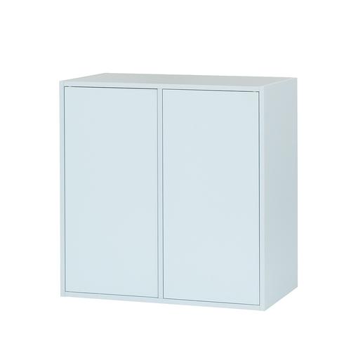 Boxie 2 ajtós fali szekrény 80x80x37 cm kék