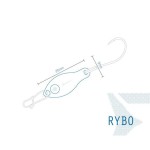 Delphin RYBO 0.5g AURO kanál villantó - Image 3