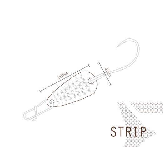 Delphin STRIP 2g PERCH kanál villantó - Image 3