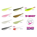 Delphin BOMB! D-SHOT 5db 10,5cm Coral gumihal - Image 2
