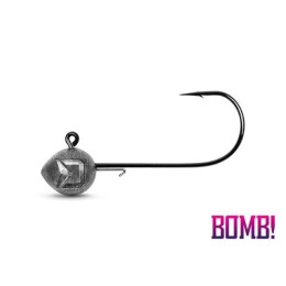 Delphin BOMB! 25g #7/0 Grub-tartóval ellátott jig fej 5db