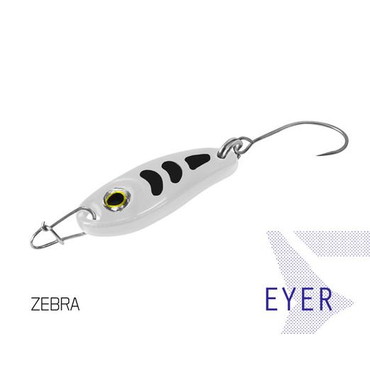 Delphin EYER 5g ZEBRA hook #2 villantó