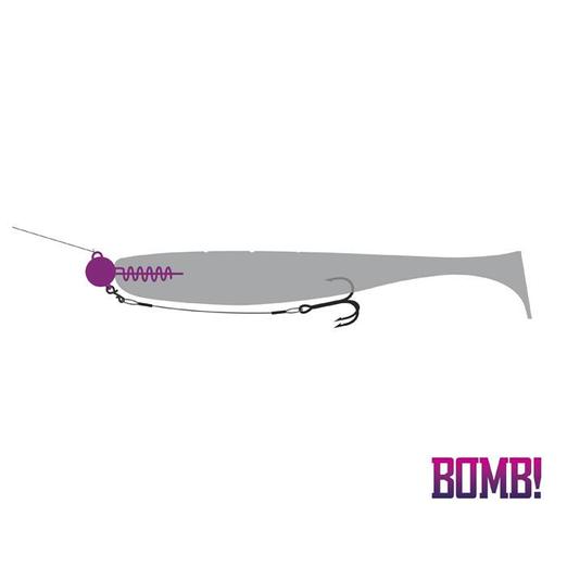 Delphin Bomb Twisto Jiger 25 g speciális jig fej 3db - Image 2