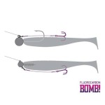 Delphin Bomb Twisto Rigs Wolfram 12 cm #2 pergető előke 3db - Image 2