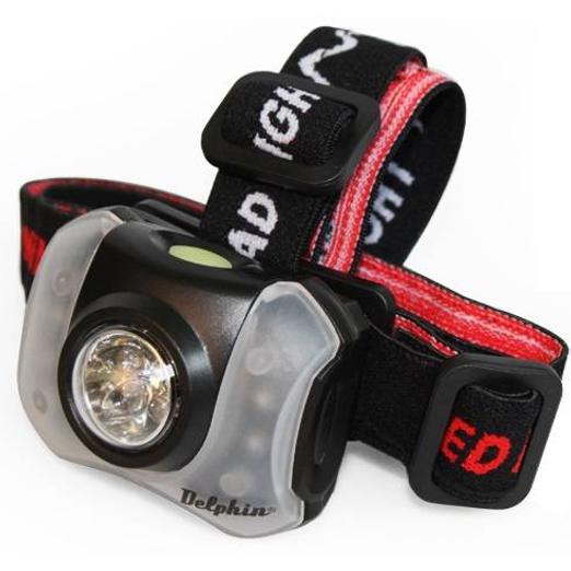 Delphin Polar-X fejlámpa 5+4 ledes