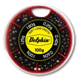 Delphin Soft sörétólom szett 100g 0,25-1,8g