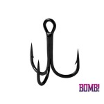 Delphin Bomb Multihook triple #2/0 hármas horog 6db