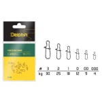 Delphin Fastlock Snap C-01 BN/3 10db