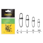Delphin Crosslock snap C-03 BN/00 kapocs 10db