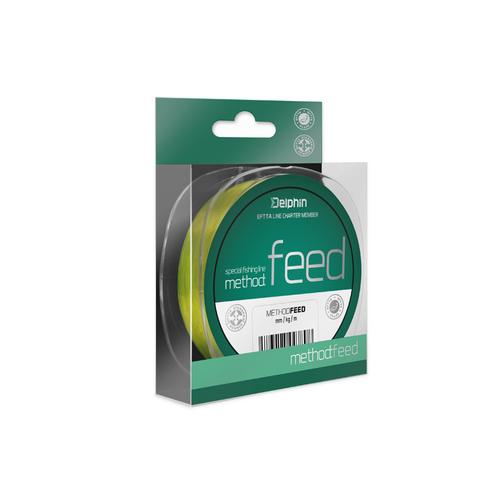 Delphin METHOD FEED sárga - 0,18mm 3,0kg 150m