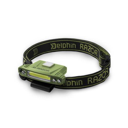 Delphin RAZOR USB UC fejlámpa - 2W/85lm/500mAh