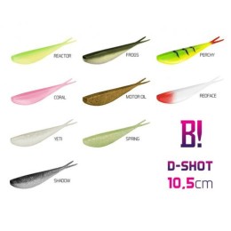Delphin Bomb! D-Shot 10,5cm Perchy gumihal 5 db/csg