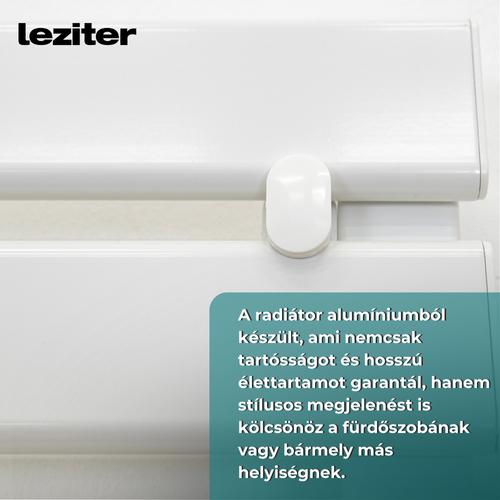 Elektromos törölközőszárító radiátor 500W fehér - Image 7