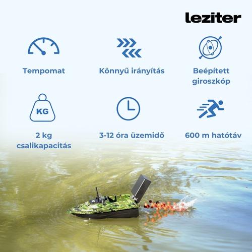 Etetőhajó X2 GPS hátrakidobós carbon - Image 4