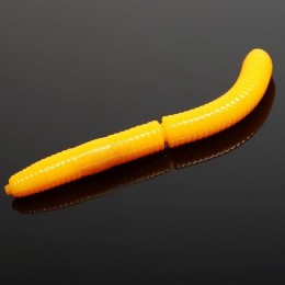 Libra Lures Fatty D'Worm 65 - 008 Dark Yellow plasztik csali