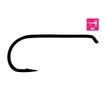 Tiemco Fly TMC100B Black #20 legyező horog 20db/csg