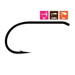 Tiemco Fly TMC112Y #13 legyező horog 20db/csg