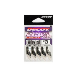 Decoy BL-6S Willow Leaf Silver 3 Spinner Blade 5 db/csg