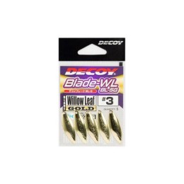 Decoy BL-6G Willow Leaf Gold 3,5 Spinner Blade 4 db/csg