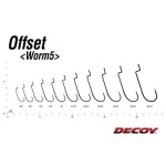 Decoy Offset Worm 5 1 horog 9 db/csg - Image 3