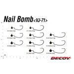 Decoy Offset VJ-71 Nail Bomb #2 2,5gr jigfej 5 db/csg - Image 3