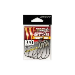 Decoy Offset Worm 104 W Switcher #5/0 1,5gr súlyozott horog 4 db/csg
