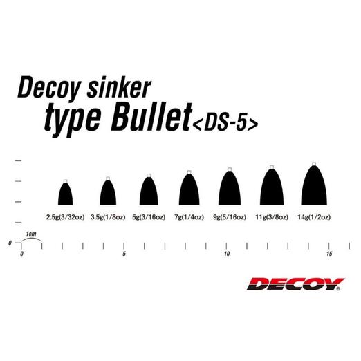 Decoy DS-5 Type Bullet 11 gr bullet ólom 3 db/csg - Image 3