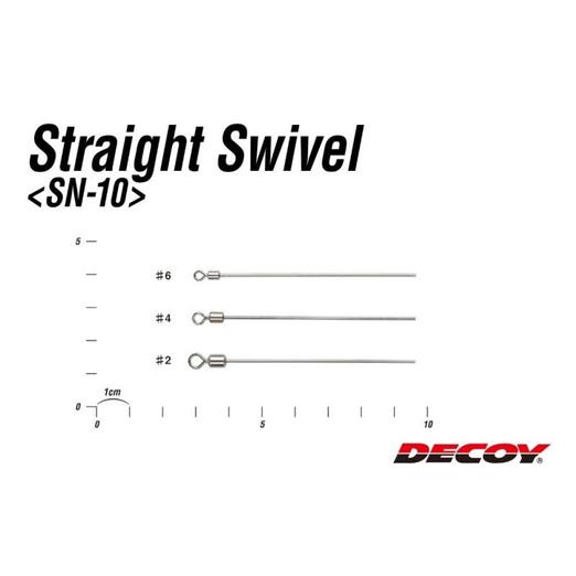 Decoy SN-10 Straight Swivel 6 forgó 8 db/csg - Image 3