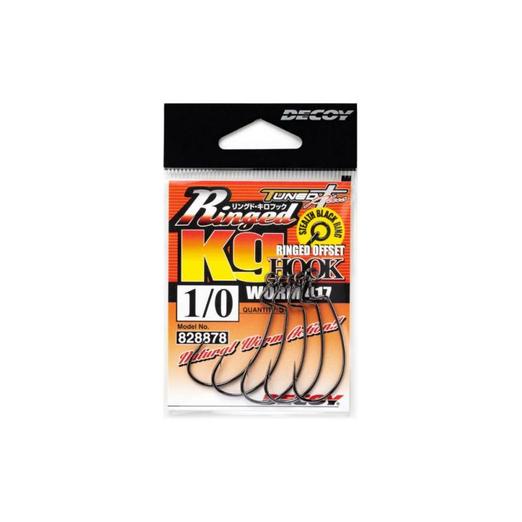 Decoy Offset Worm 417 Ringed KG 1 horog 5 db/csg