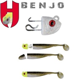 Herakles Benjo Jointed 5,5gr White jigfej ólom 2 db/csg