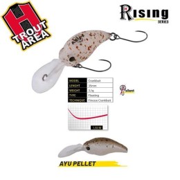 Herakles ASU 35F 3,5cm 3,1gr Ayu Pellet wobbler
