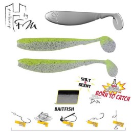 Herakles Benjo R 3,6" 9cm Baitfish gumihal 7 db/csg