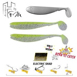 Herakles Benjo R 3,6" 9cm Electric Shad gumihal 7 db/csg