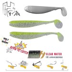 Herakles Benjo R 3,6" 9cm Clear Water gumihal 7 db/csg