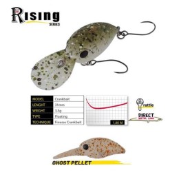Herakles Deep-J F 3,1cm 3,5gr Ghost Pellet wobbler