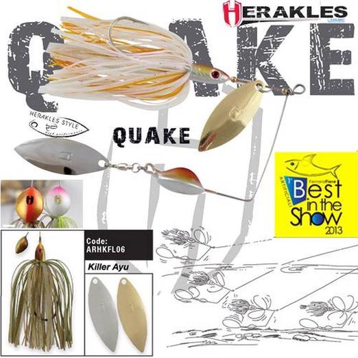 Herakles Spinnerbait Quake 5/8oz 17,5gr Killer Ayu műcsali