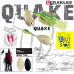 Herakles Spinnerbait Quake 1 1/2oz 42gr Black/Red műcsali