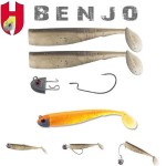 Herakles Combo Benjo Shad 3" 7,5cm Orange Shiner gumihal