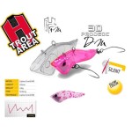 Herakles Hybrid S 4,2cm 3,8gr Ghost PG Pellet Glow wobbler