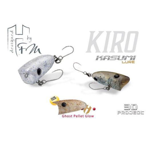 Herakles Popper Area Kiro F 2,7cm 1,8gr Ghost Pellet Glow wobbler